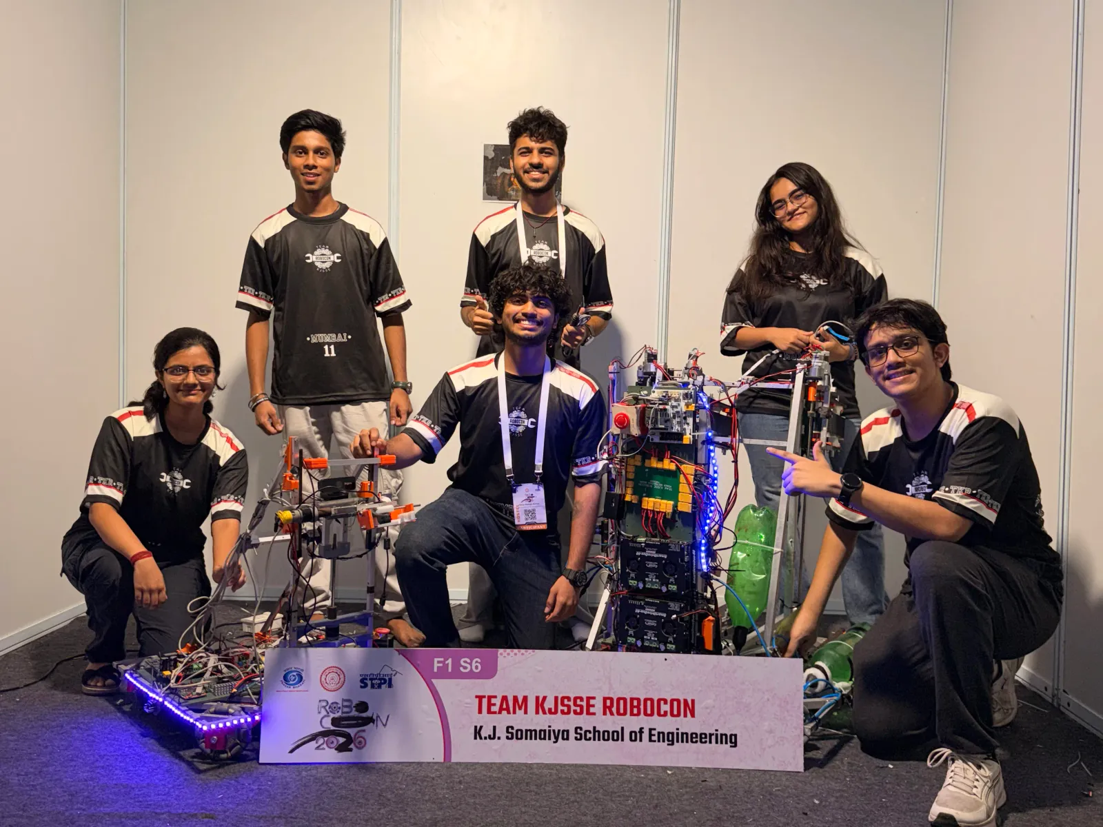 NEXUS Robotics electronics department — 2025 team photograph