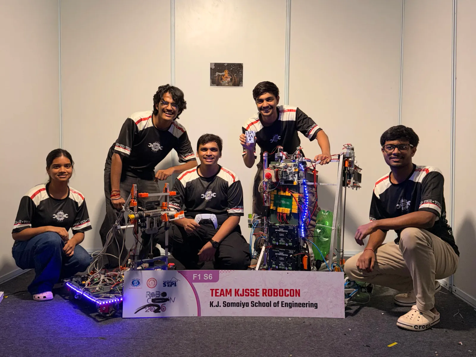 NEXUS Robotics embedded coding department — 2025 team photograph